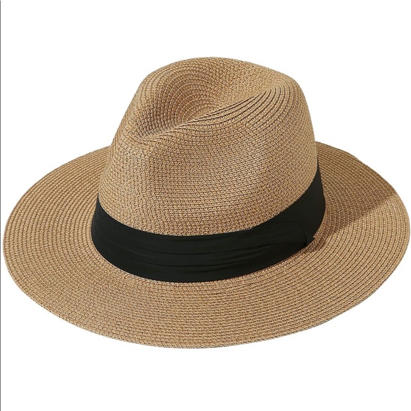 NEW Packable wide brim fedora hat - Picture 2 of 6